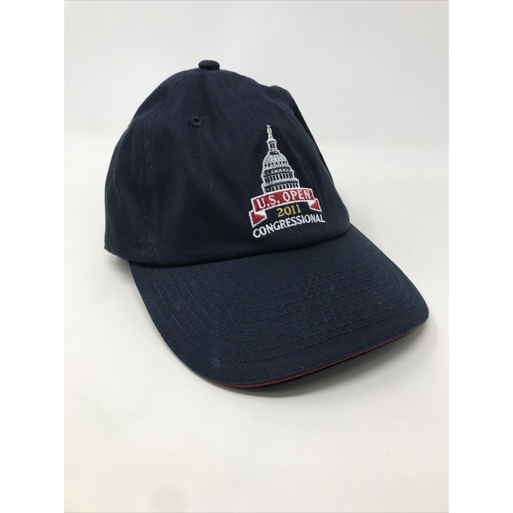 U.S. Open Congressional 2011 Golf Tournament Navy Baseball Hat Cap Adjustable